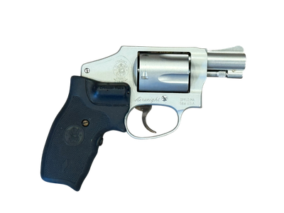 *USED* S&amp;W 642-2 2" .38SPL 5-SHOT REVOLVER, SLV/BLK, W/ C.T. RED LASER GRIP