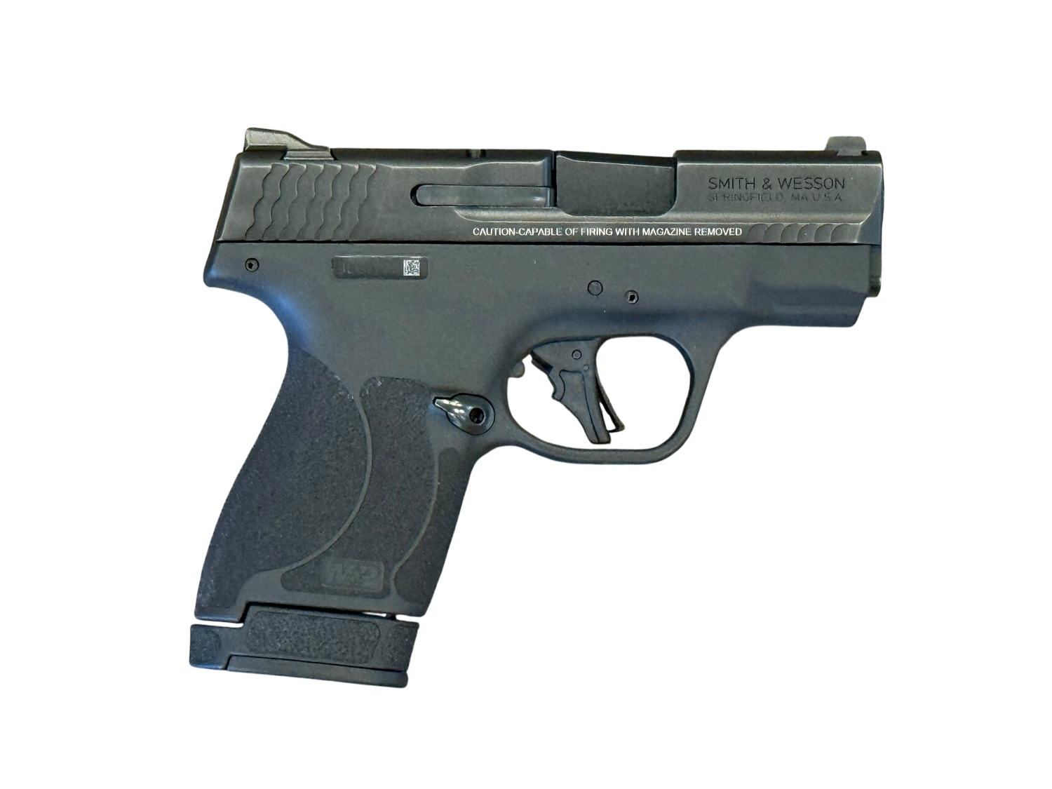 *USED* S&amp;W M&amp;P 9 SHIELD PLUS 3" 9MM PISTOL, BLK, W/ 2 MAGS, ORIGINAL BOX