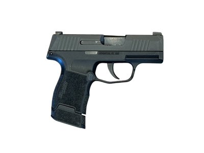 *USED* SIG P365 3" 9MM PISTOL, BLK, W/ 3 MAGS, ORIGINAL CASE