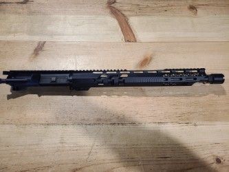 *USED* KM TACTICAL 16" 300BLK AR15 UPPER RECEIVER W/ CHARGIN HANDLE