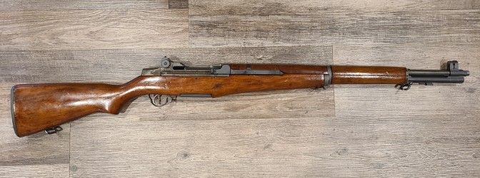 *USED* SPRINGFIELD U.S. RIFLE M1 GARAND 24" .30 CAL RIFLE, WOOD/BLK