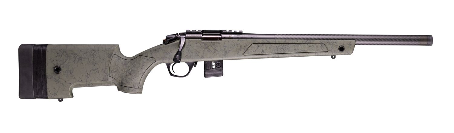 BERGARA BMR-X CARBON 18" 22LR BOLT ACTION RIFLE, GRN/BLK, 2/10RD, 043125110162, BMR008