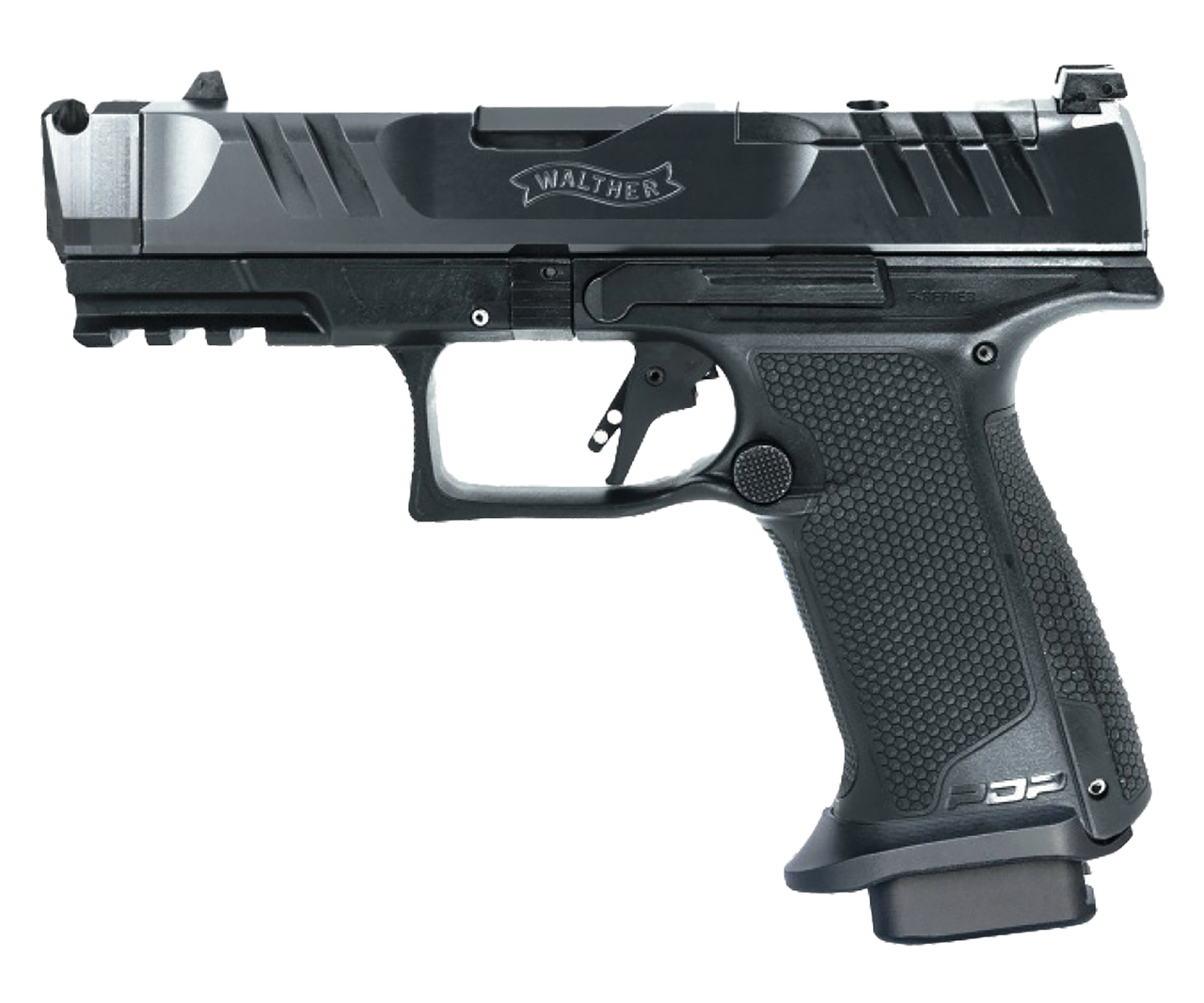 Walther PDP F-Series Pro-X PMM Handgun 9mm Luger 18rd Magazine 3.5" Threaded Barrel Black, 723364237188, 4797049