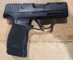 *USED* SIG SAUER P365 SAS 3" 9MM PISTOL, BLK, W/ 3 MAGS