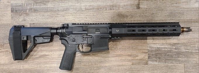 *USED* PWS MK1 11.5" 223WYLDE AR15 PISTOL, BLK, W/ CRITERION BARREL, SIONICS NP3 BCG, RADIAN C.H./SELECTOR, NO MAG