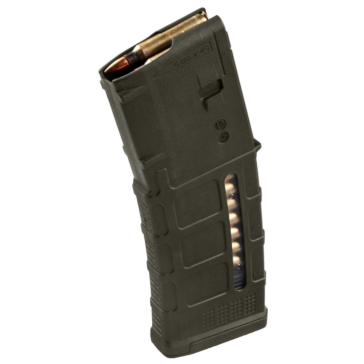 Magpul PMAG M3 OD Green 5.56 / .223 Rem 30-Rounds w/ Window, 840815150862, MAG556-ODG