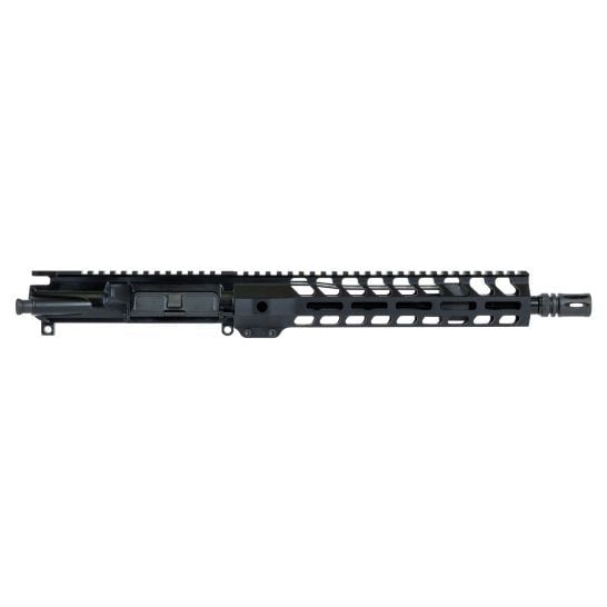 PSA 11.5" 5.56 NATO 1/7 Nitride 10.5" Lightweight M-Lok Upper - Without BCG or CH, 51655111444
