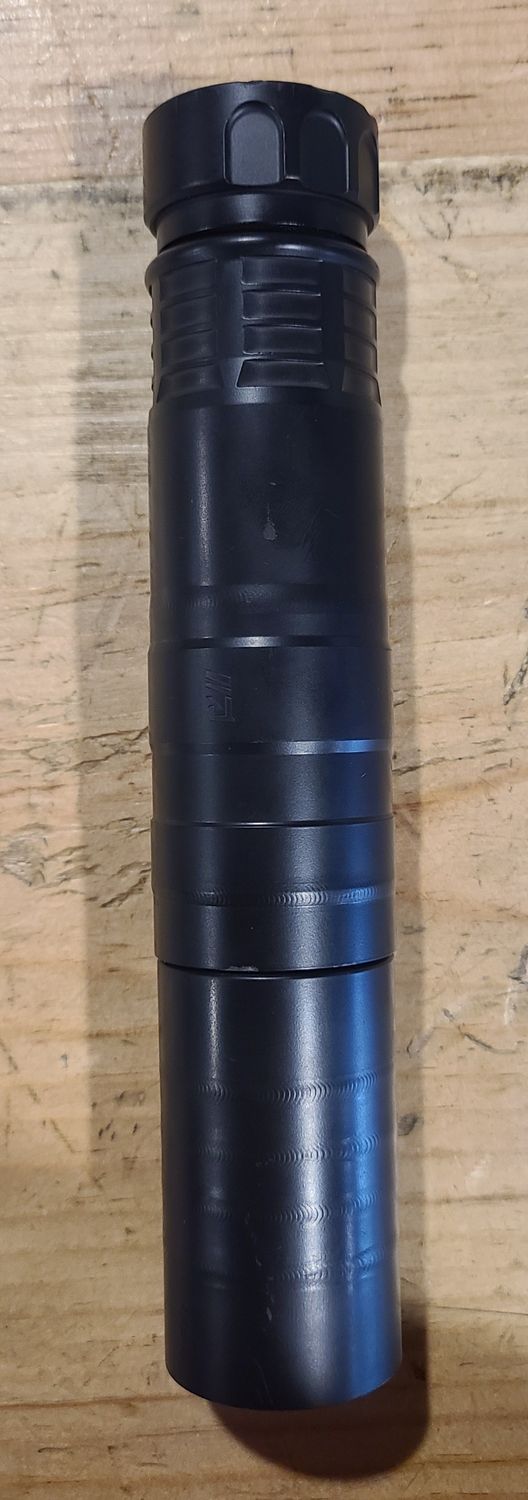 *USED* RUGGED RADIANT 7.62MM SUPRESSOR, BLK