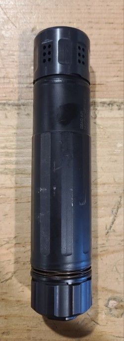 *USED* DEAD AIR SANDMAN-K .30 CAL SUPPRESSOR, BLK, W/ 5/8X24 KEYMO F.H., EBRAKE