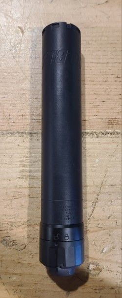 *USED* SIG SAUER SLH TI QD .30CAL SUPPRESSOR, BLK, W/ 5/8X24 BRAKE, ORIGINAL BOX