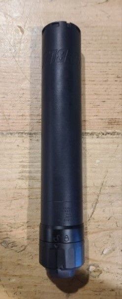 *USED* SIG SAUER SLH TI QD .30CAL SUPPRESSOR, BLK, W/ 5/8X24 BRAKE, ORIGINAL BOX