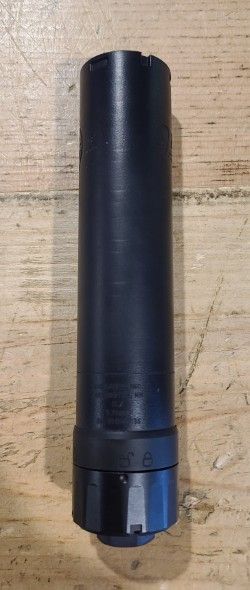 *USED* SIG SAUER SLX 556QD 5.56 SUPPRESSOR, BLK, W/ 1/2x28 BRAKE, ORIGINAL BOX