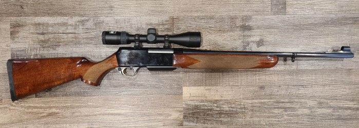 *USED* BROWNING BPR 22" PUMP ACTION RIFLE .270WIN, BLK/WOOD, COMES W/ 2 MAGS, NO BOX