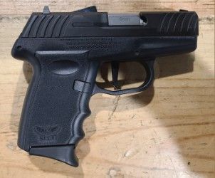 *USED* SCCY DVG-1 3" SEMI-AUTO 9MM PISTOL, BLK, COMES W/ 2 MAGS, ORIGINAL CASE