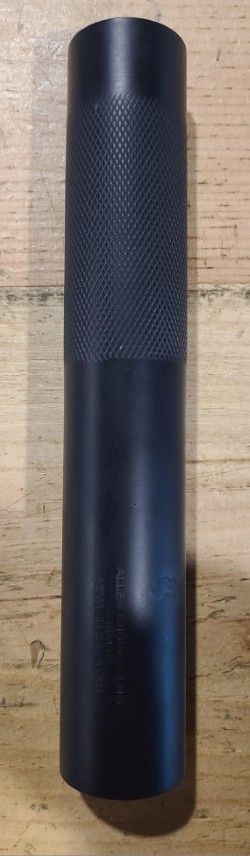 *USED* ALLEN ENGINEERING AEM5 5.56MM SUPPRESSOR, BLK, COMES AS IS NO BOX