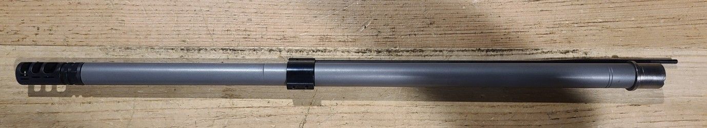 *USED* BALLISTIC ADVANTAGE 22" 6ARC BARREL, STAINLESS, COMES W/ BRAKE, GAS BLOCK/ GAS TUBE, NO BOX