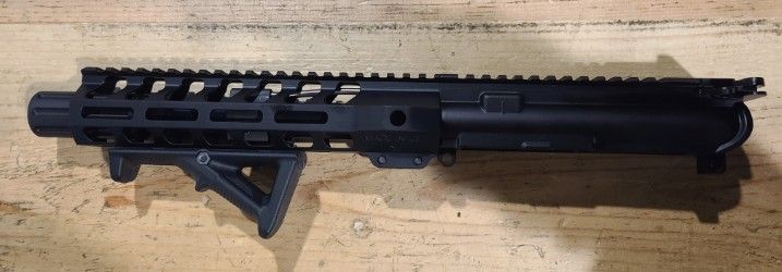 *USED* PSA 8" 300BLK COMPLETE UPPER, BLK COMES W/  AFG, NO BOX