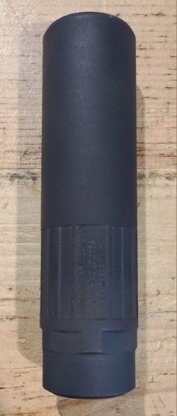 *USED* CAT ALLEY CAT 5.56MM SUPPRESSOR, BLK, CAT SPOOKY MOUNT COMPATABLE