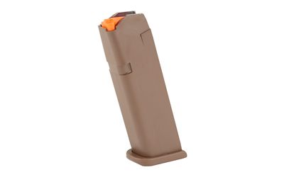 Glock 17 OEM Magazine Flat Dark Earth 9mm 17-Rounds, 764503027352, 47459