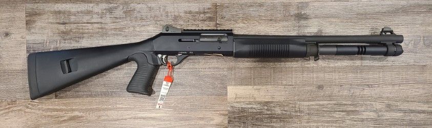 *USED* BENELLI M4 12GA SEMI-AUTO SHOTGUN, BLK, COMES W/ ORIGINAL BOX/ACCYS