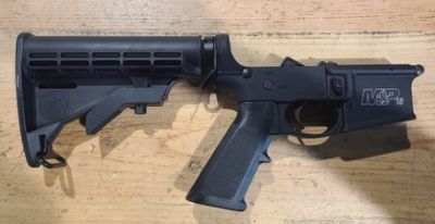 *CONS* S&amp;W M&amp;P-15 MULTI CAL LOWER, BLK, COMES AS IS, NO MAG, NO BOX