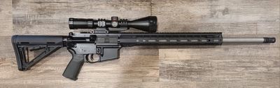 *CONS* BALLISTIC ADVANTAGE DCP3 22" 6MM ARC SEMI-AUTO RIFLE, BLK, COMES W/ OPTIC, NO MAG, NO BOX