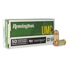 Remington UMC Handgun Ammunition .380 ACP 95 gr FMJ 955 fps 50/ct, 047700067506, R23720