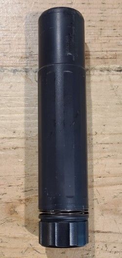 *USED* DEADAIR SANDMAN S .30CAL SUPPRESSOR, BLK, COMES W/ 5/8x24 .30CAL KEYMO BRAKE, NO BOX