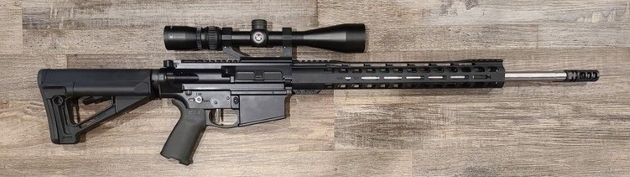 *CONS* PSA G3-10 .308 SEMI-AUTO RIFLE, BLK, COMES W/ OPTIC, 4 MAGS, NO BOX