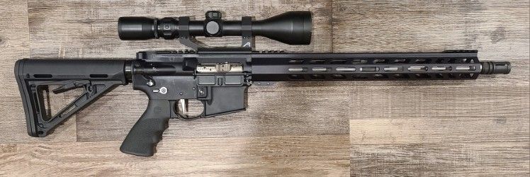 *CONS* ANDERSON AM-15 350 LEGEND SEMI-AUTO RIFLE, BLK, COMES W/ OPTIC, 4 MAGS, NO BOX