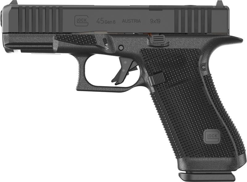 Glock US 45 GEN 6 9mm Luger 4.02" BBL (3)17RD Mag ORS BLK, 764503074196, U64550203