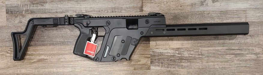 *USED* KRISS VECTOR CRB 10MM SEMI-AUTO RIFLE, BLK, COMES W/ 3 MAGS, ORIGINAL CASE, ACCYS