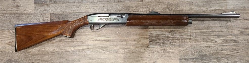 *USED REMINGTON 1100 LT-20 SEMI-AUTO 20GA SHOTGUN, WOOD/BLK, COMES AS IS NO BOX