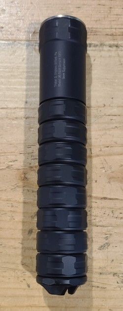 *USED* JK ARMAMENT JK-155R 9MM SUPPRESSOR, BLK, COMES W/ 1/2X28 DIRECT THREAD MOUNT, NO BOX