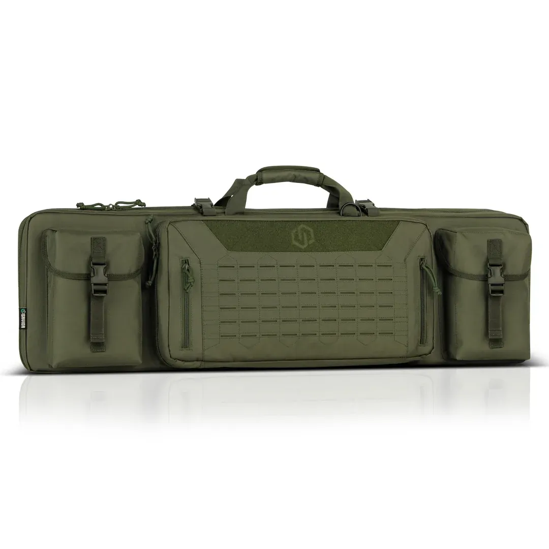Savior Equipment Urban Warfare Double Rifle Bag, 46", OD Green, RB-4612DG-VER2-OG