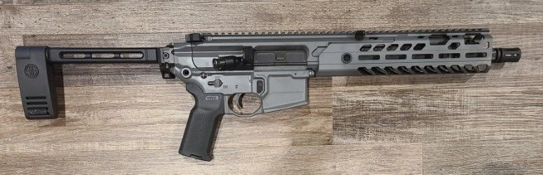*CONS* SIG SAUER VIRTUS 5.56MM PISTOL, GRY/BLK, COMES AS IS NO BOX