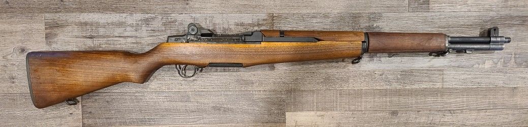 *USED* SPRINGFIELD ARMORY M1 24" .30 CAL RIFLE, WOOD/BLK, COMES W/ CMP CASE/ACCYS