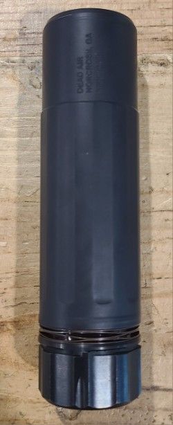 *USED* DEAD AIR SANDMAN-K .30CAL SUPPRESSOR, BLK, COMES W/ KEYMO MOUNT, NO BOX