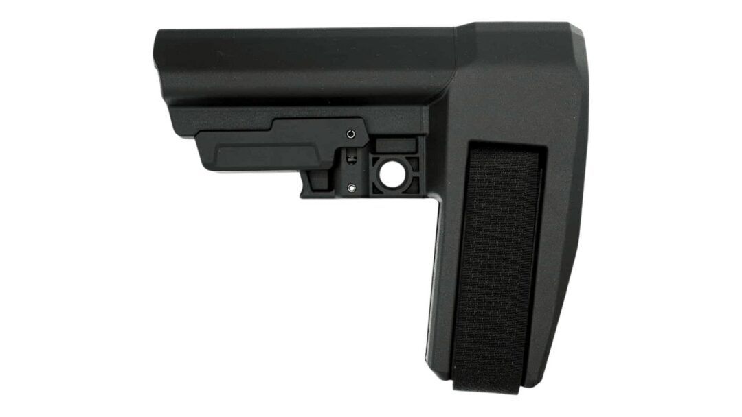 SB TACTICAL - SBA6 5-Position Adjustable Pistol Stabilizing Brace Black, 699618783582, SBA6X-01-SB