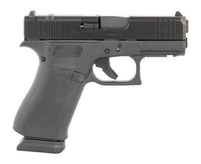 GLOCK 43X MOS FS FR 3.41" 9MM PISTOL, 2/15RD, BLK, 764503072864, UX4350203FRMOS