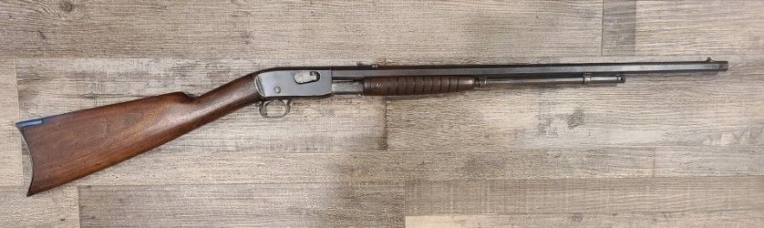 *CONS* REMINGTON 12C 24" 22LR PUMP ACTION RIFLE, 10+1, BLK/WOOD