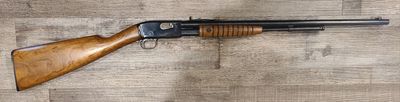 *CONS* REMINGTON 12-A 22" 22LR PUMP ACTION RIFLE, 10+1, BLK/WOOD