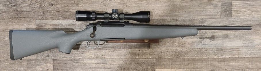 *USED* REMINGTON 710 20" 4+1 .243 WIN RIFLE, BLK/GRY, COMES W/ 1 MAG, SCOPE, NO BOX