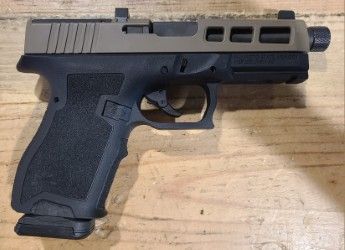 *USED* PSA DAGGER COMPACT 4.5" 15RD 9MM PISTOL, BLK/FDE, COMES W/ 1 MAG, ORIGINAL CASE/ACCYS