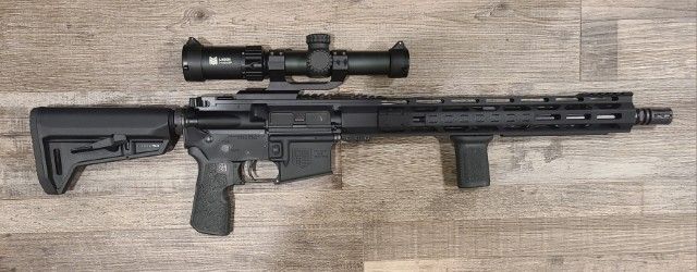 *USED* DIAMONDBACK DB15 16" 30+1 SEMI-AUTO RIFLE, BLK, COMES W/ OPTIC, NO MAG, NO BOX