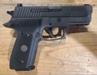 *CONS* SIG SAUER P229 LEGION 3.75" 15+1 SEMI-AUTO 9MM PISTOL, BLK/GRY, COMES W/ 3 MAGS, CASE