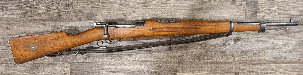 *CONS* HUSQVARNA M38 23.5" 5RD BOLT-ACTION 6.5X55 RIFLE, WOOD/BLK, COMES W/ SLING, NO BOX