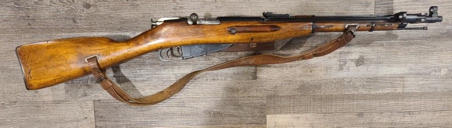 *CONS* RUSSIAN M44 20.5" 5RD BOLT-ACTION 7.62X54R RIFLE, WOOD/BLK, COMES W/ SLING, NO BOX