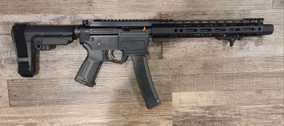 *CONS* PSA AR-V 10.5" 30+1 SEMI-AUTO 9MM PISTOL, BLK, COMES W/ 1 MAG, NO BOX