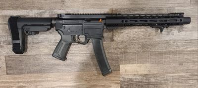 *CONS* PSA AR-V 10.5" 30+1 SEMI-AUTO 9MM PISTOL, BLK, COMES W/ 1 MAG, NO BOX